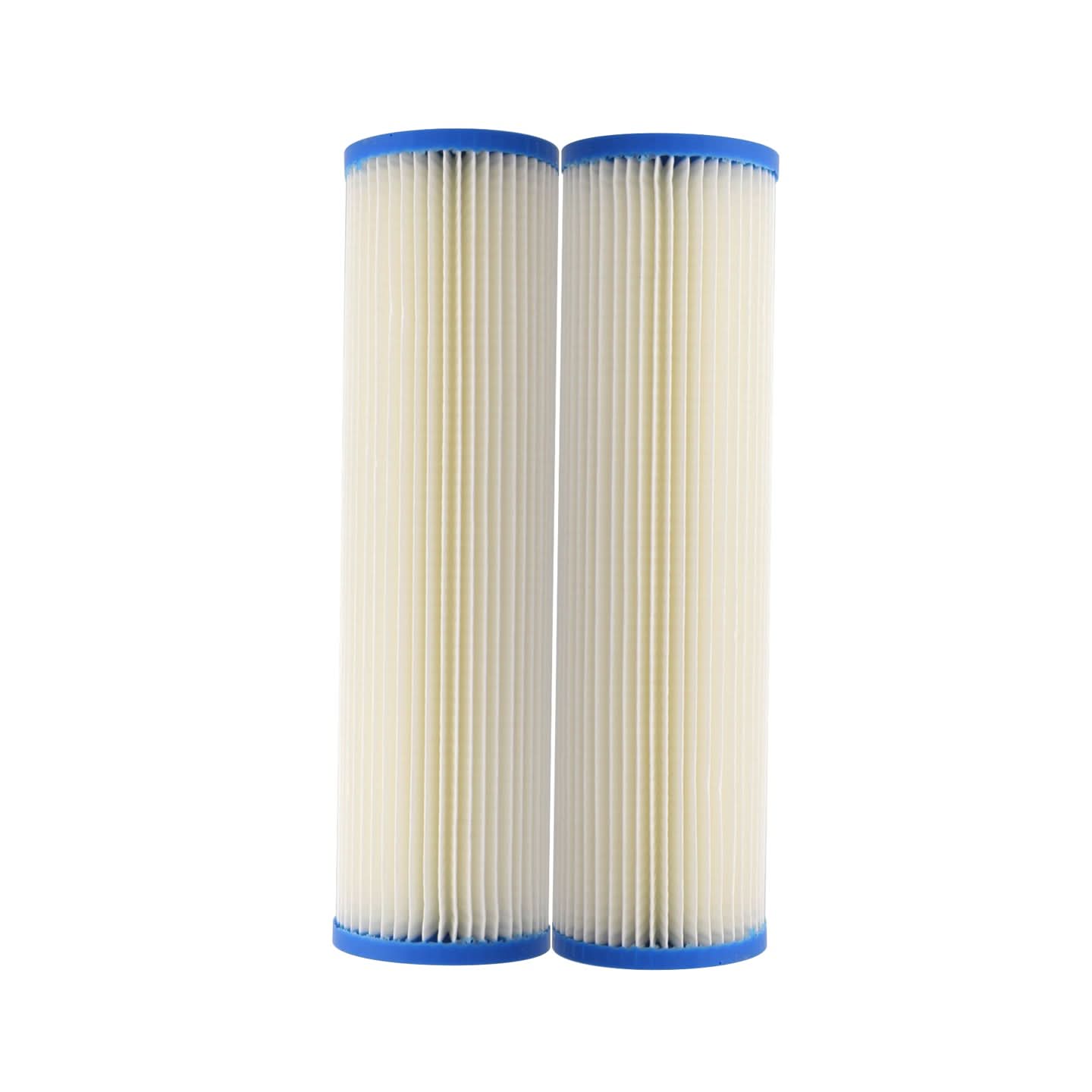 10 X 2.5 Pleated Cellulose Replacement Filter by Tier1 (20 micron) - WaterFilters.NET