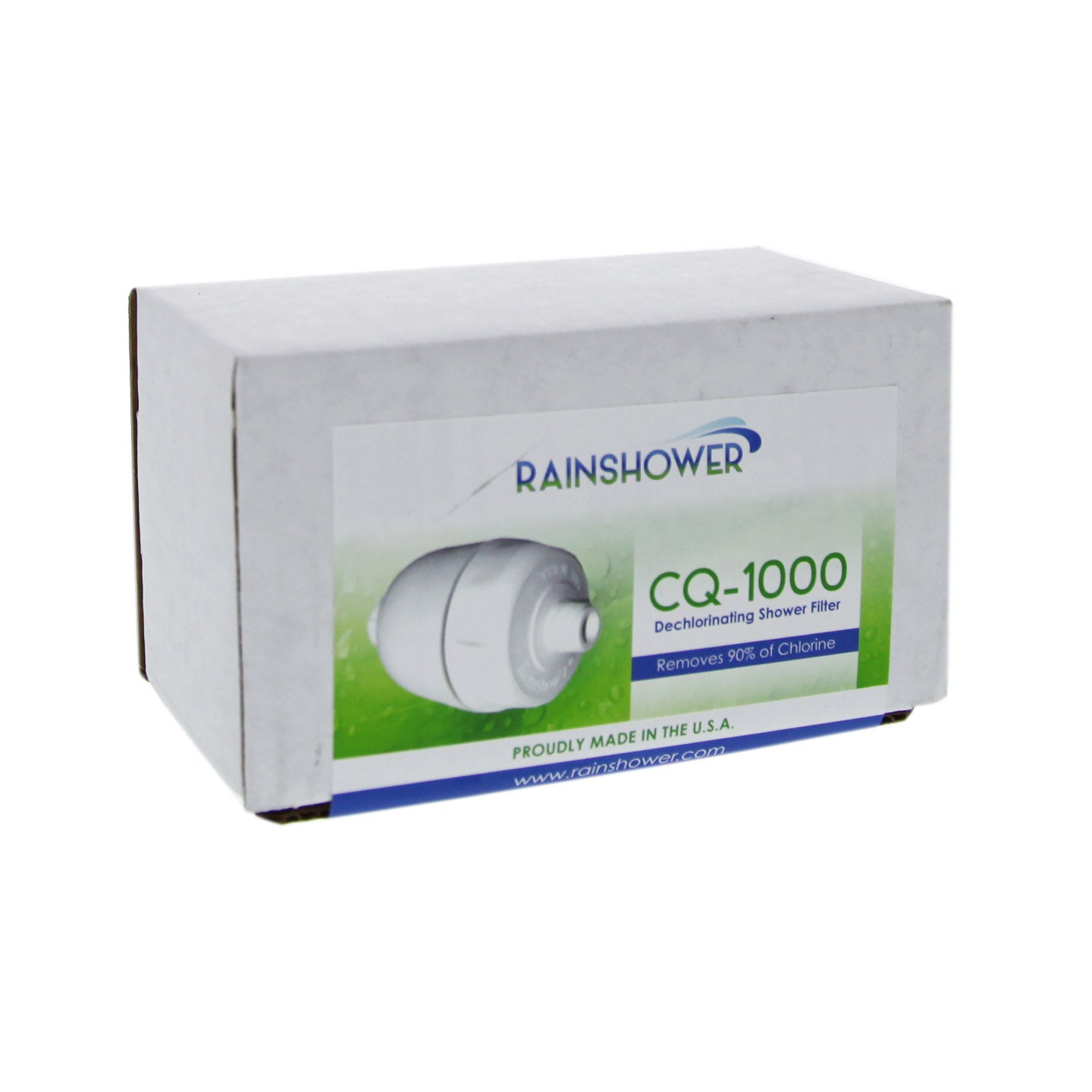 Rainshow'r CQ-1000-NH Chlorine Reducing Shower Filter System (No Shower Head)