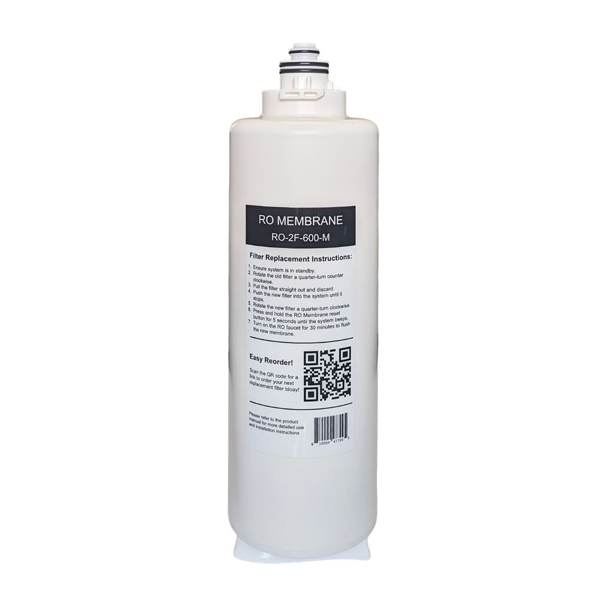 USWF Replacement RO Membrane for RO-2F-600 Tankless Reverse Osmosis System - WaterFilters.NET