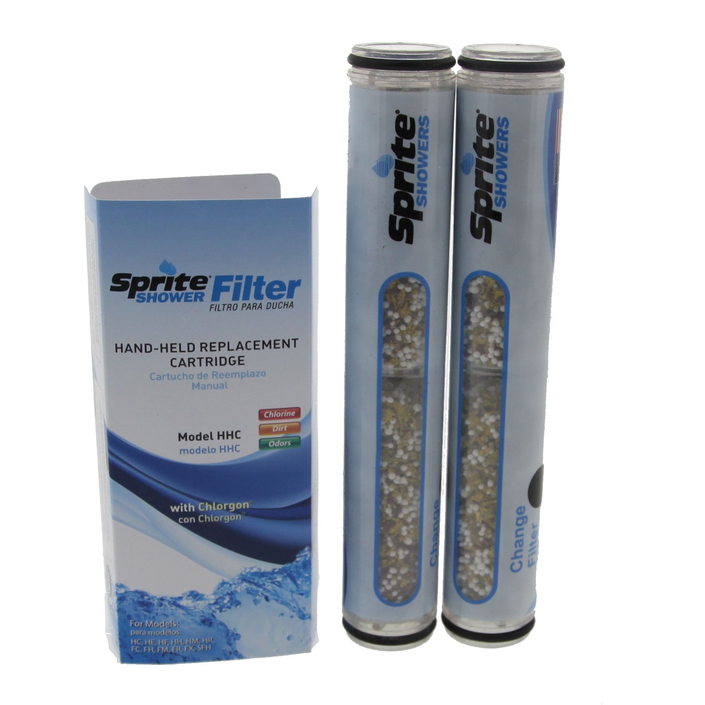 Sprite HHC-2 Replacement Handheld Shower Filter Cartridge (2-Pack)