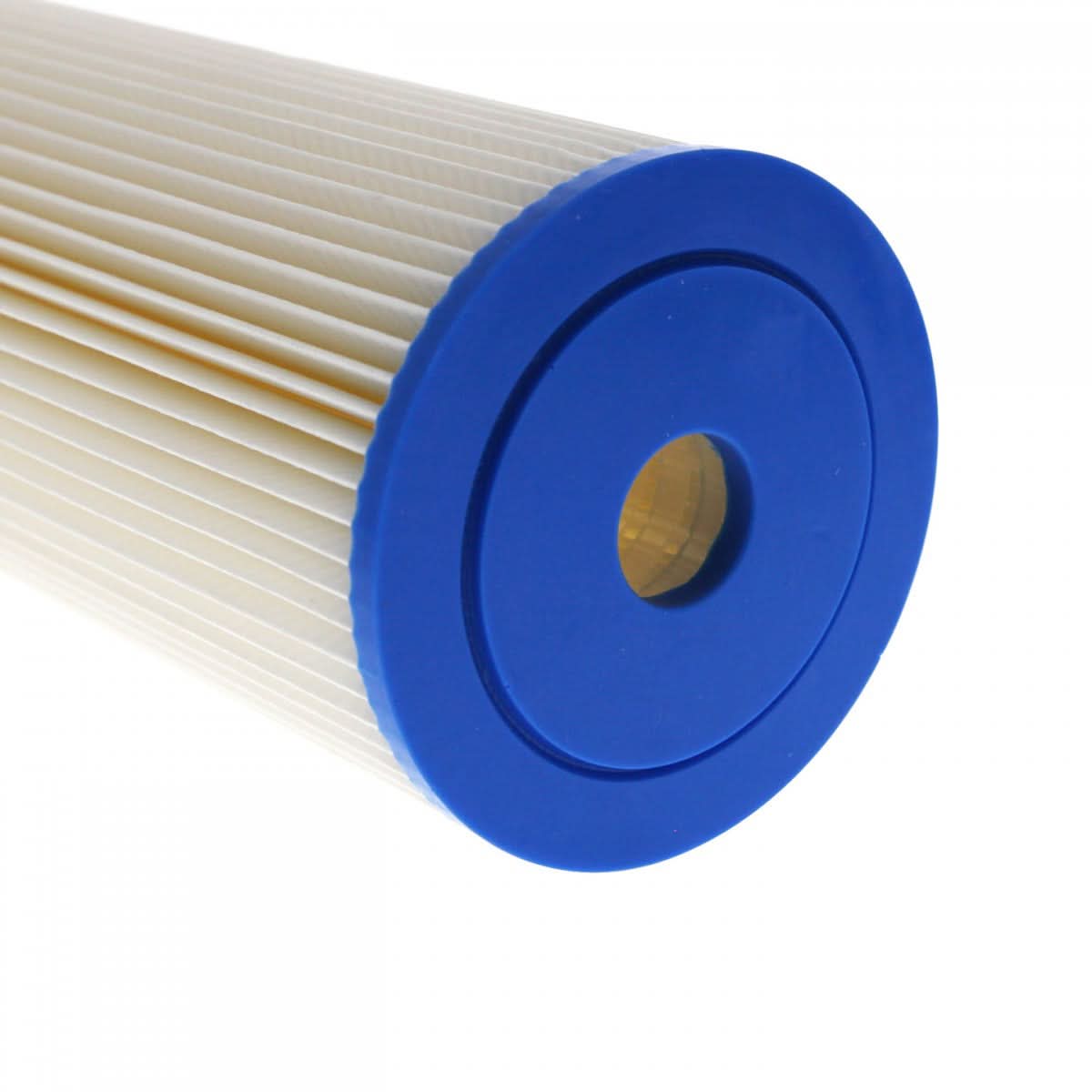 Tier1 20 inch x 4.5 inch Whole House Pleated Polyester Water Filter (5 Micron) - WaterFilters.NET