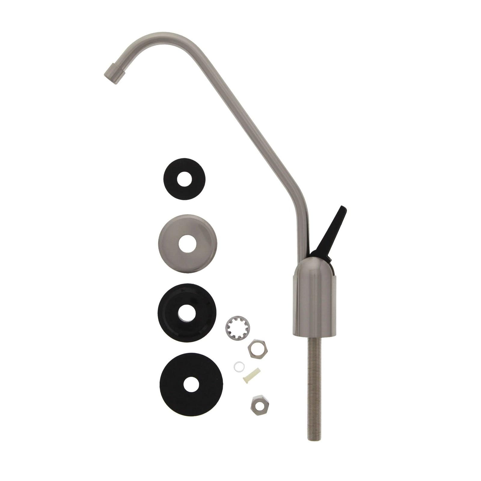 Long-Reach Brushed Nickel Faucet FCT-LR-BN (103 Series) - WaterFilters.NET