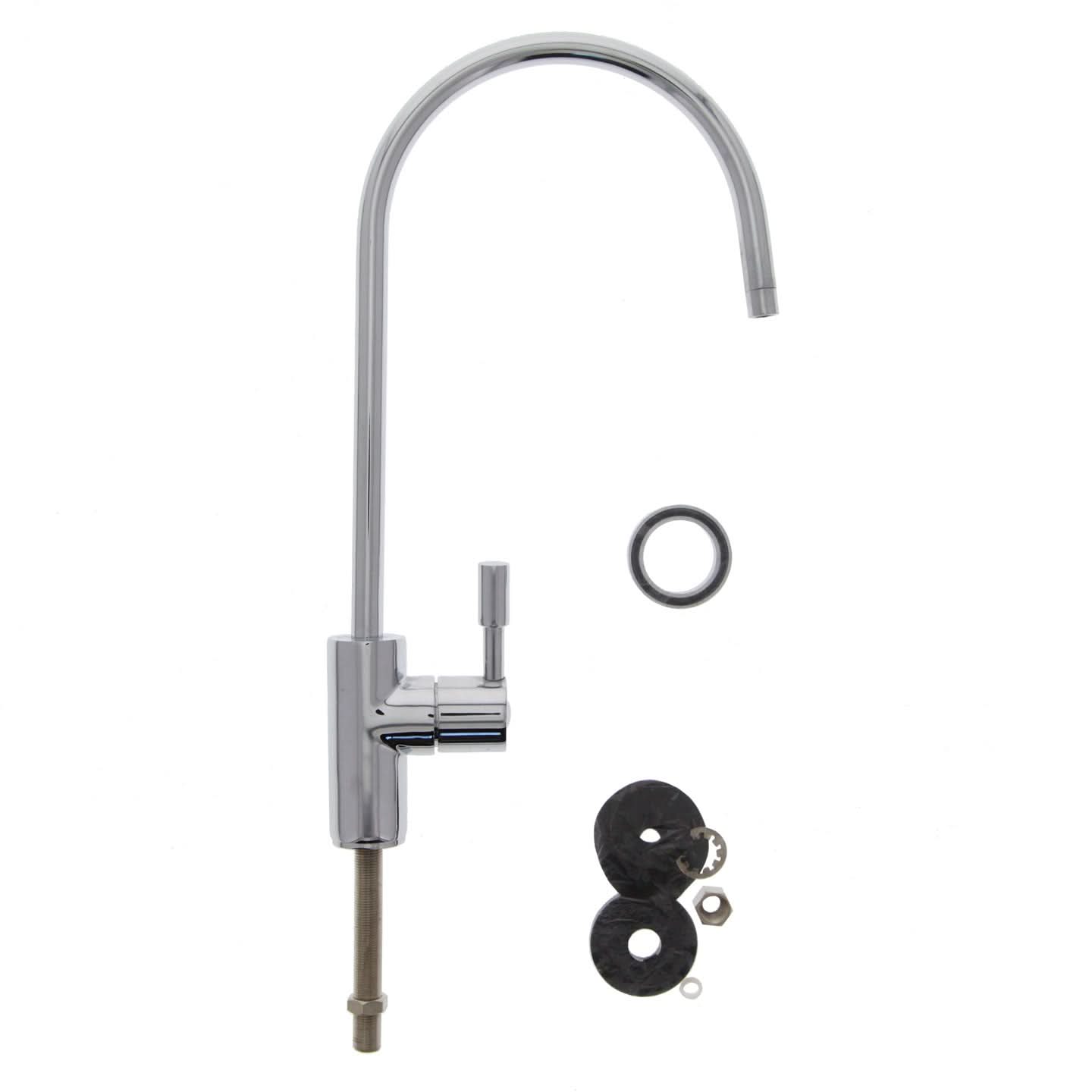 Chrome Ceramic Contemporary Faucet FCT-EC25-CP (888 Series) - WaterFilters.NET
