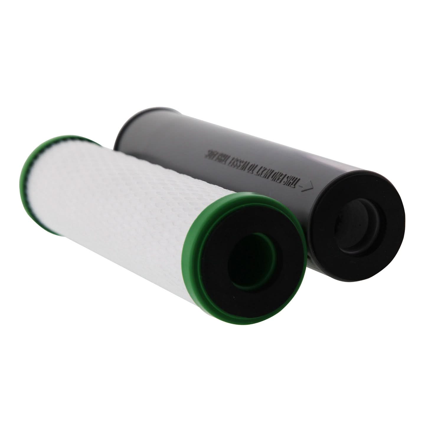 10 X 2.5 Carbon Block and Sediment Replacement Filter Set by Tier1 (0.5 micron) - WaterFilters.NET