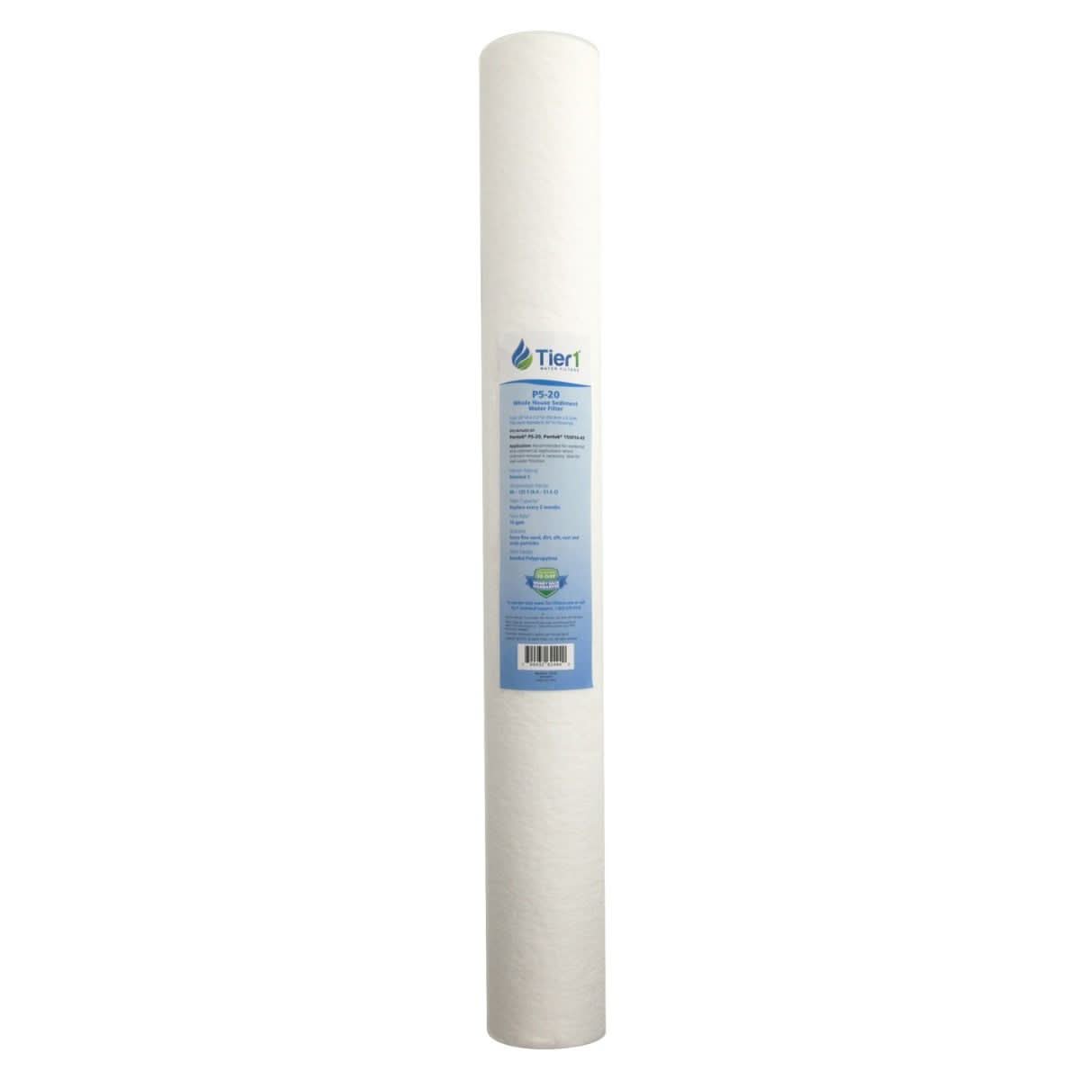 20 X 2.5 Polypropylene Replacement Filter by Tier1 (5 micron) - WaterFilters.NET