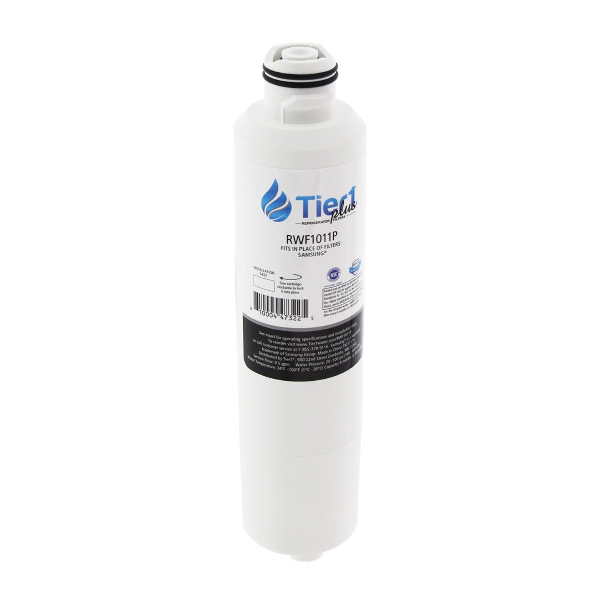 Tier1 Plus Samsung DA29-00020B Comparable Lead And Mercury Reducing Refrigerator Water Filter