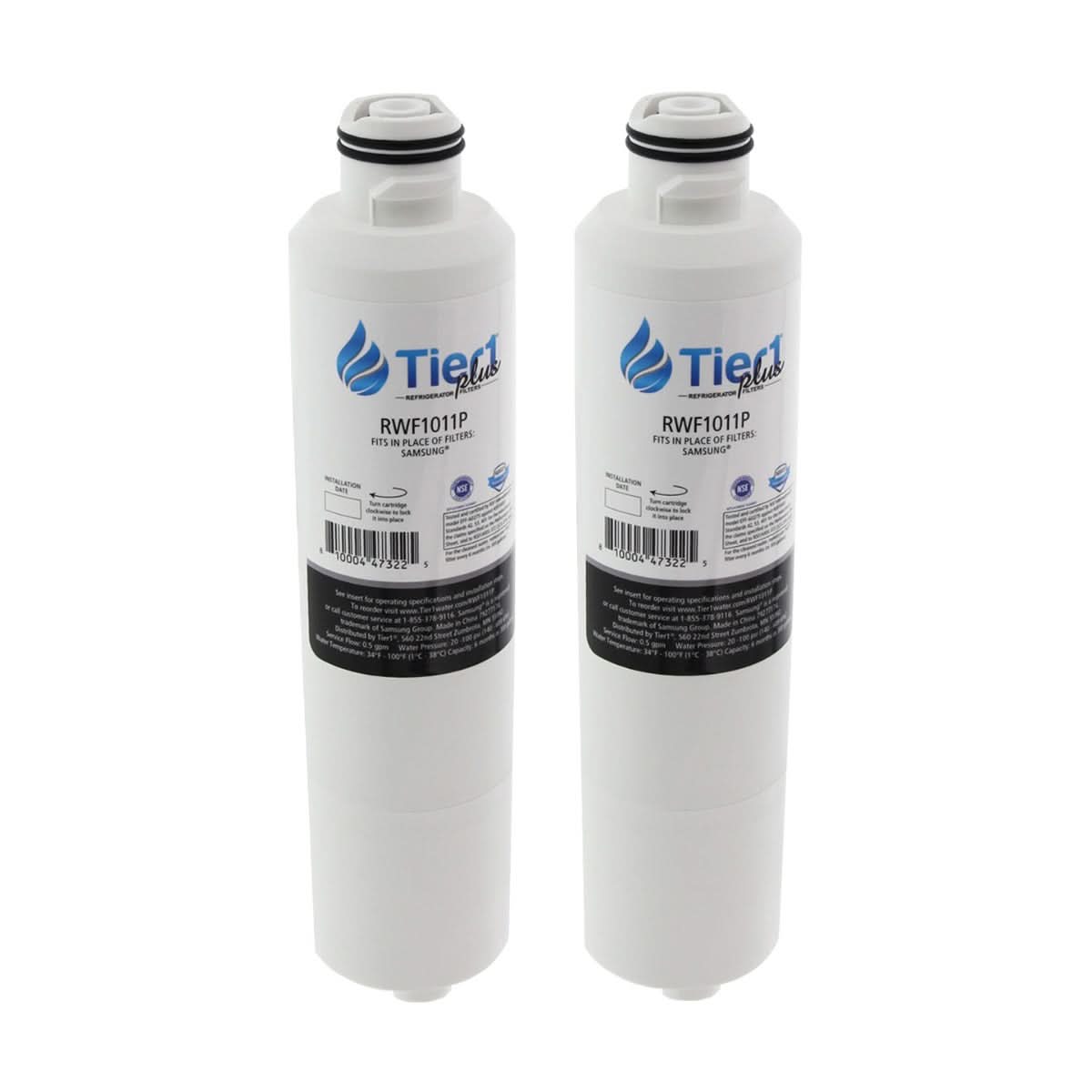 Tier1 Plus Samsung DA29-00020B Comparable Lead And Mercury Reducing Refrigerator Water Filter - WaterFilters.NET