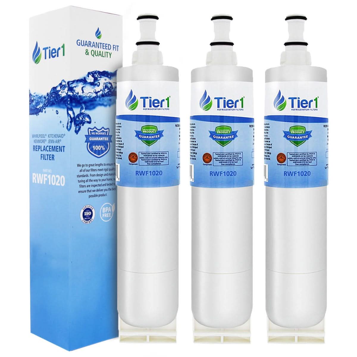 Tier1 EveryDrop EDR5RXD1 Whirlpool 4396508/4396510 Refrigerator Water Filter Replacement Comparable - WaterFilters.NET