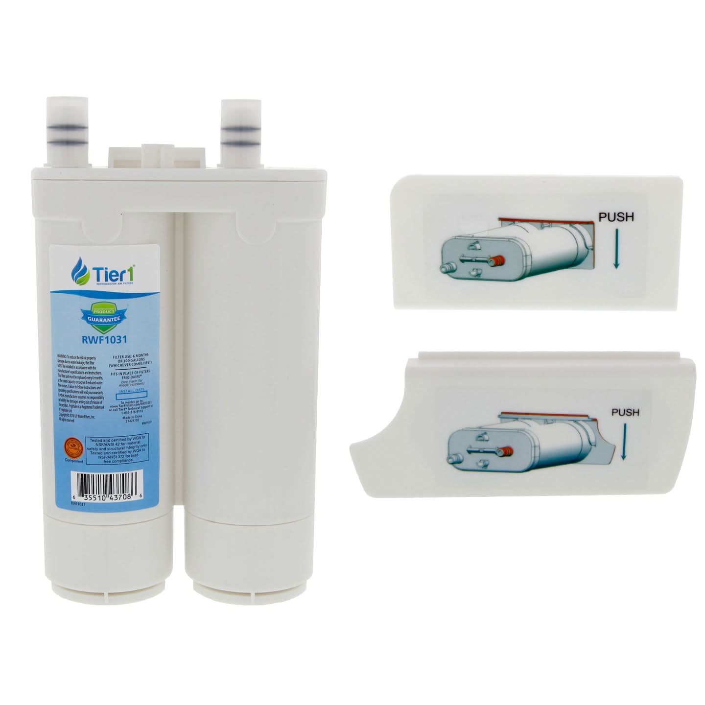 Tier1 Frigidaire WF2CB PureSource2 Refrigerator Water Filter Replacement Comparable - WaterFilters.NET