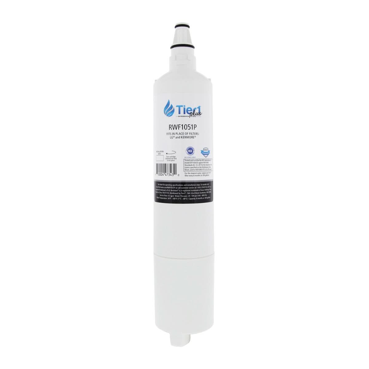 Tier1 Plus LG 5231JA2006A / LT600P Comparable Lead And Mercury Reducing Refrigerator Water Filter - WaterFilters.NET