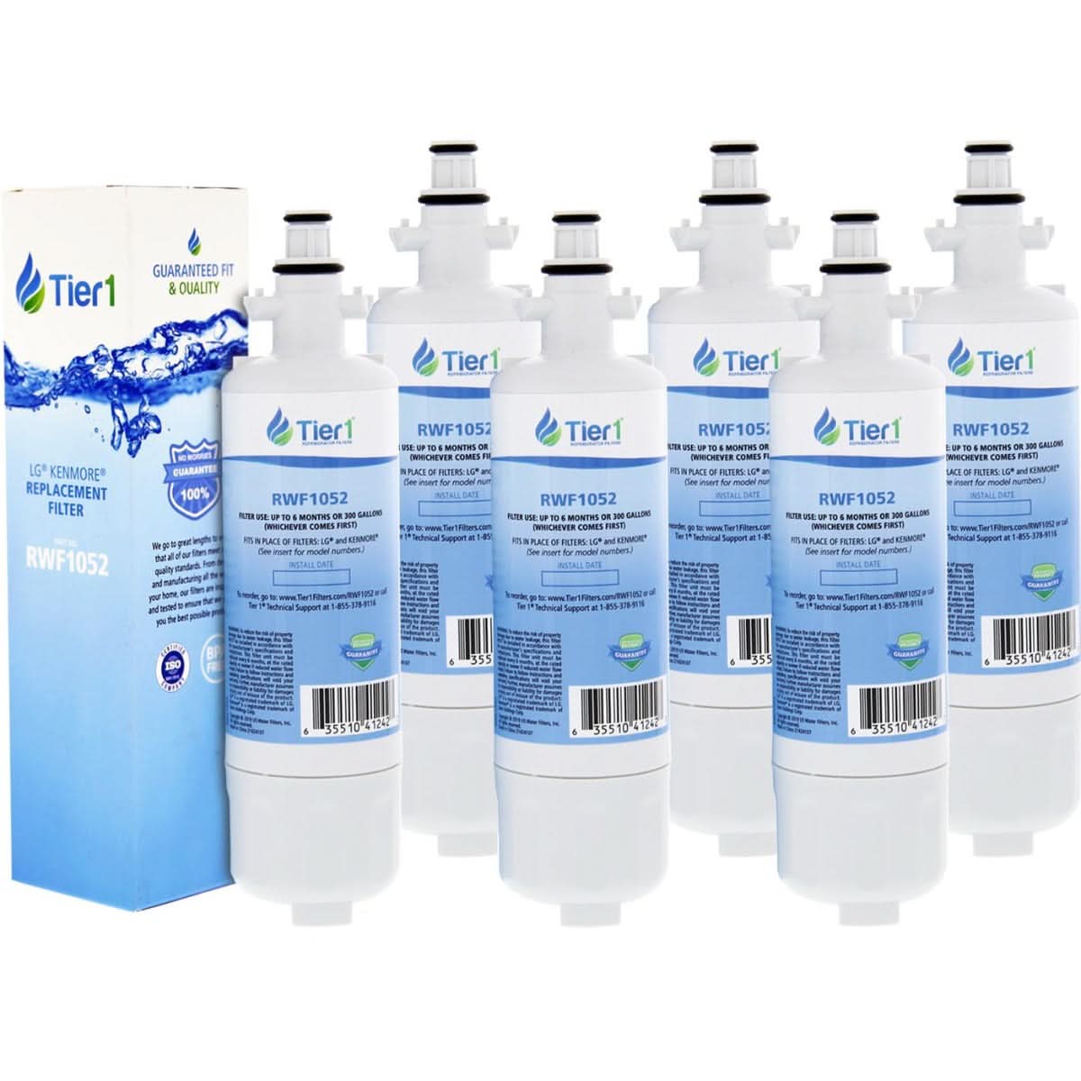 Tier1 LG LT700P Refrigerator Water Filter Replacement Comparable - WaterFilters.NET