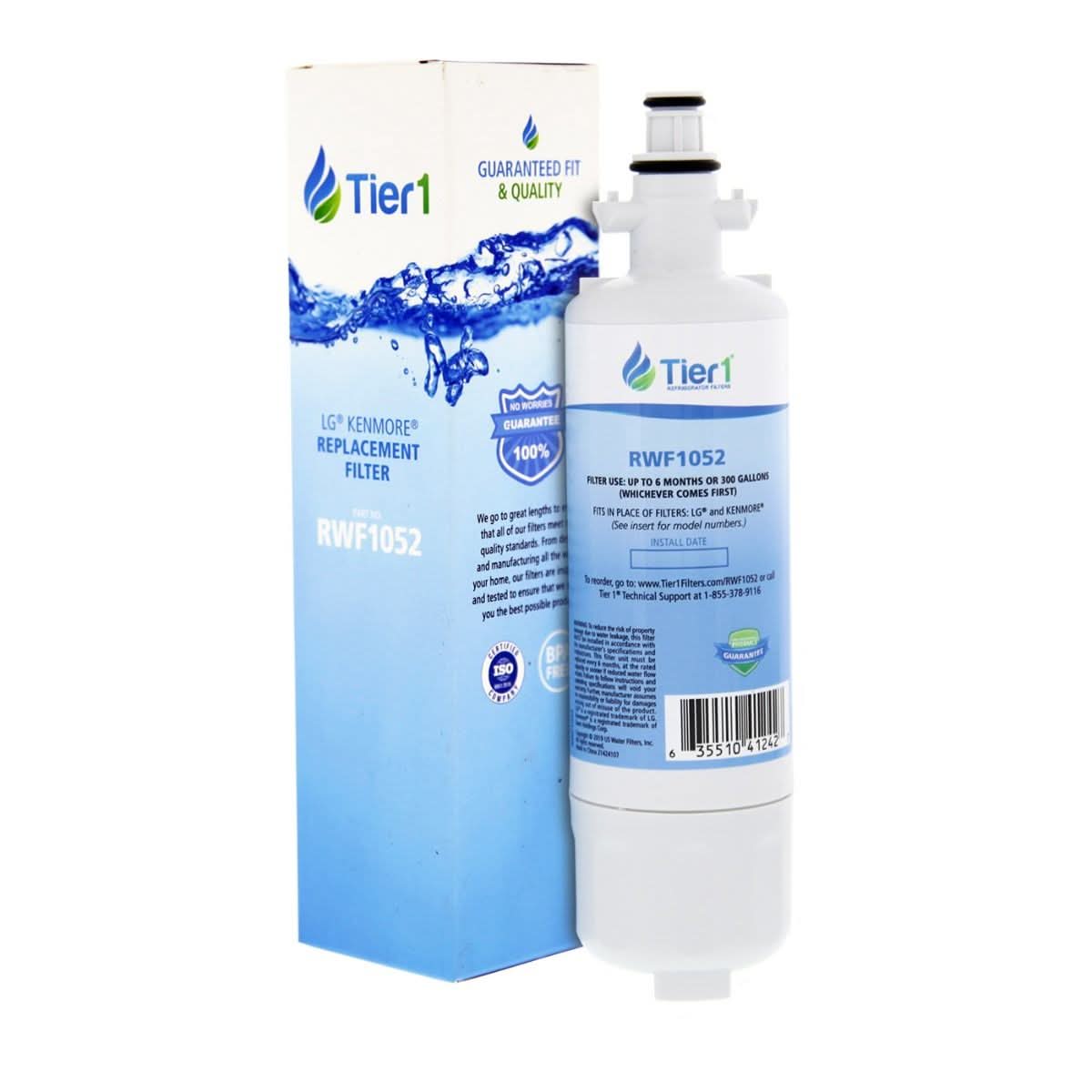 Tier1 LG LT700P Refrigerator Water Filter Replacement Comparable - WaterFilters.NET