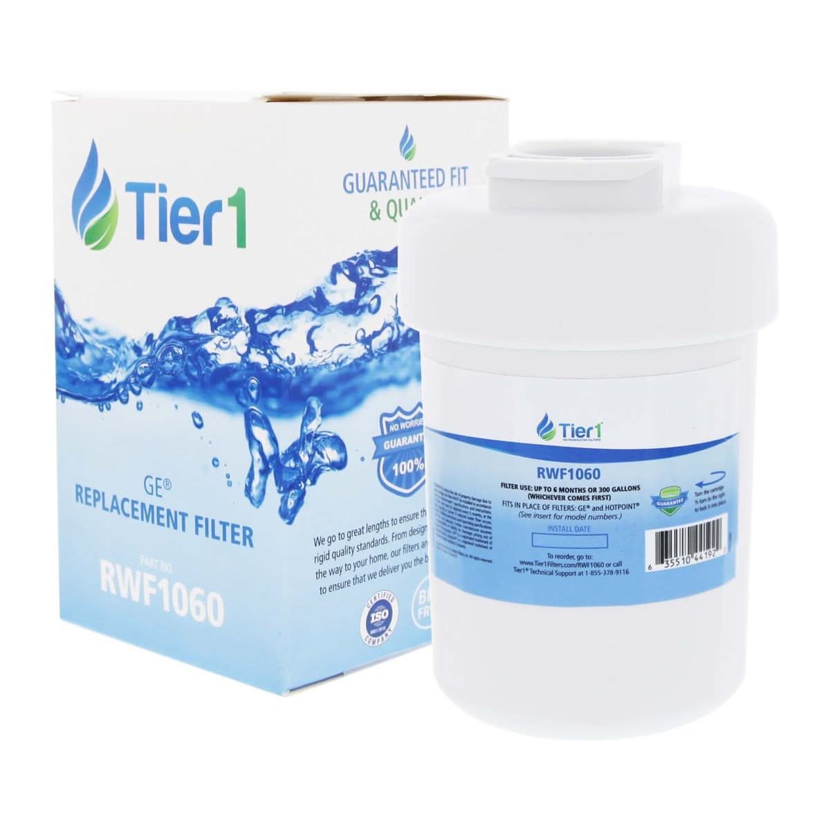 Tier1 GE MWF SmartWater Refrigerator Water Filter Replacement - WaterFilters.NET