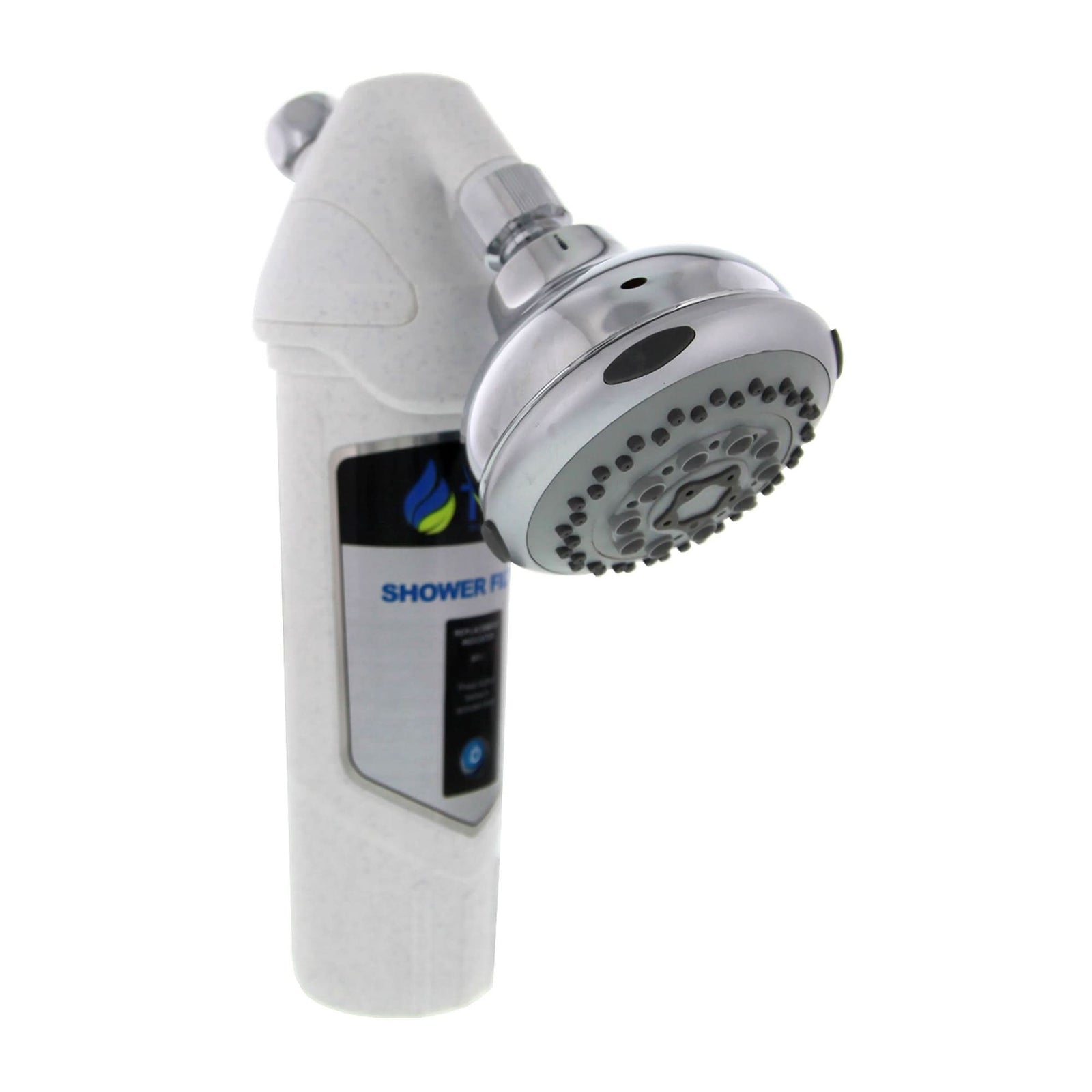Tier1 SF-7000 Shower Filter System with Chrome Shower Head - WaterFilters.NET