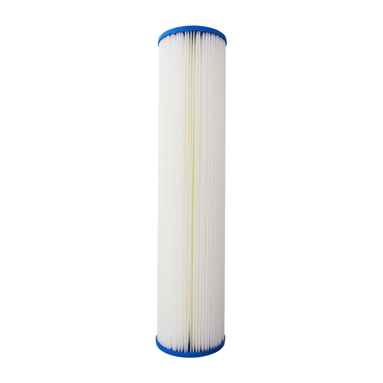 Tier1 20 inch x 4.5 inch Pleated Sediment Water Filter (1 Micron) - WaterFilters.NET