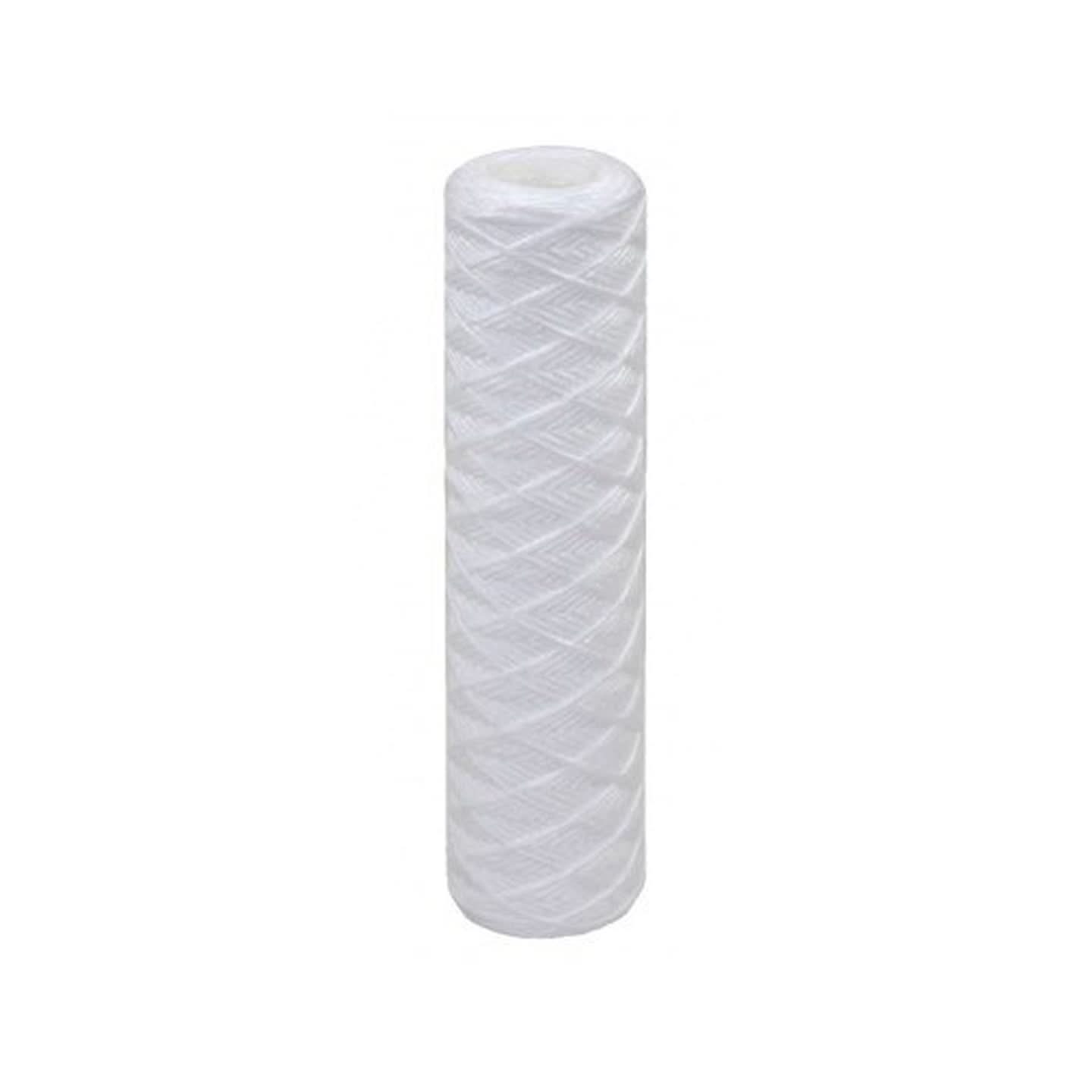 Tier1 10 inch x 2.5 inch String Wound Sediment Water Filter (20 Micron) - WaterFilters.NET