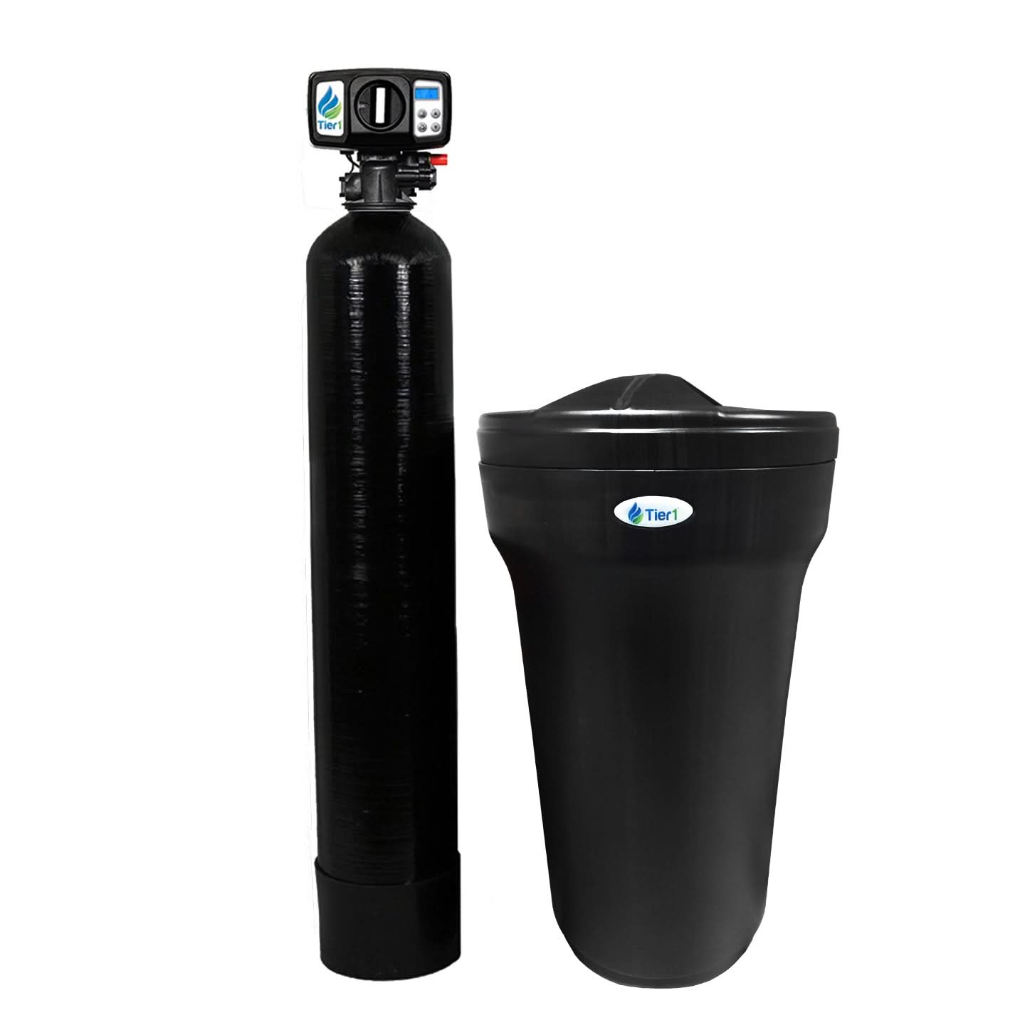Precision Certified Series Tier1 30,000 Grain High Efficiency Digital Water Softening System for Hardness, Iron and Manganese Reduction - WaterFilters.NET