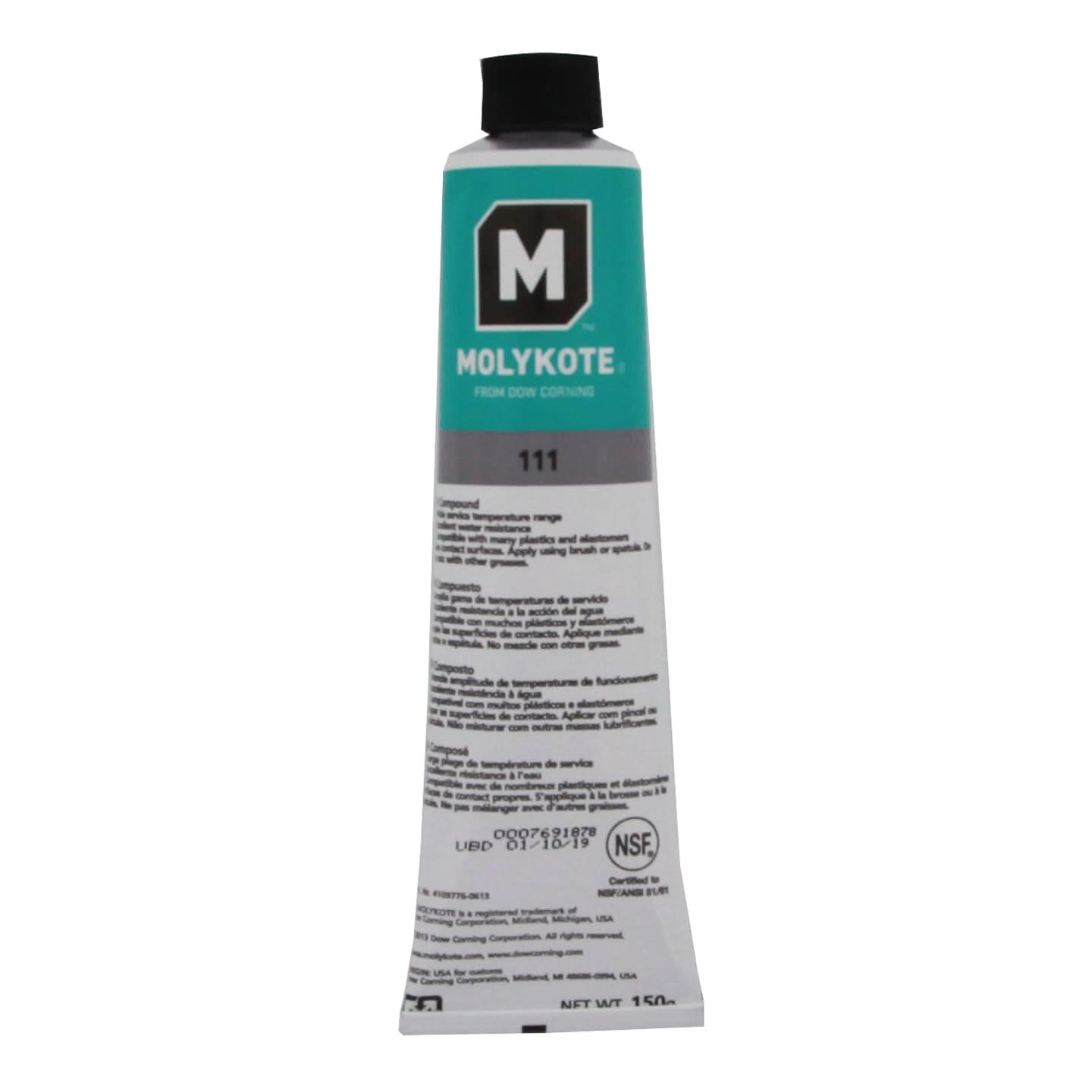 Dow Corning Molykote 111 O-Ring Silicone Lubricant (5.3 oz. Tube) - WaterFilters.NET