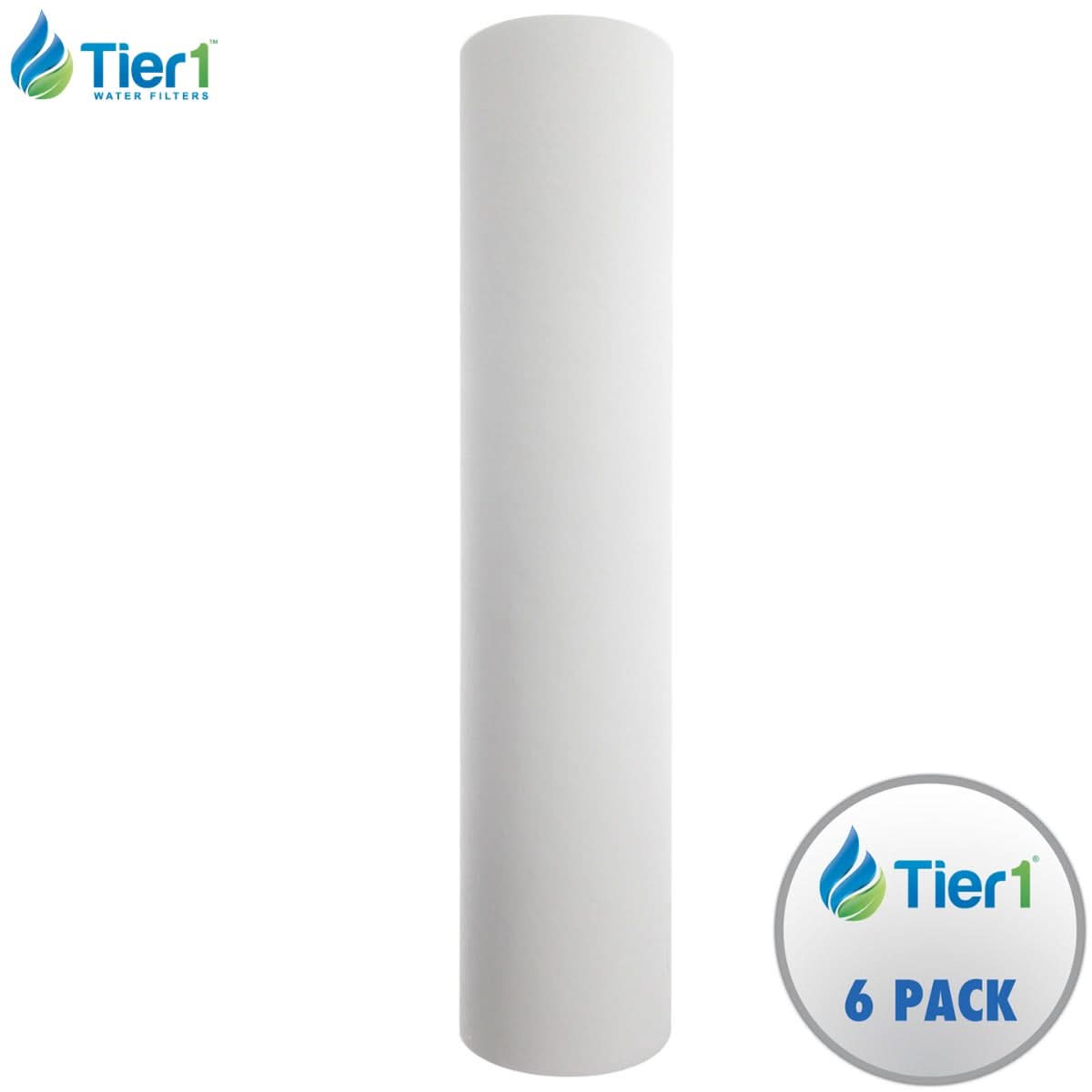 Tier1 20 inch x 4.5 inch Sediment Water Filter (10 Micron) - WaterFilters.NET