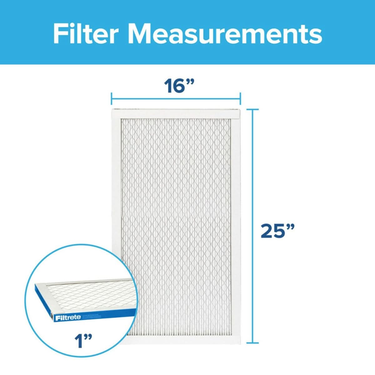 3M Filtrete 1900 Ultimate Allergen, Bacteria & Virus Air Filter - 16x25x1 (4-Pack) - WaterFilters.NET