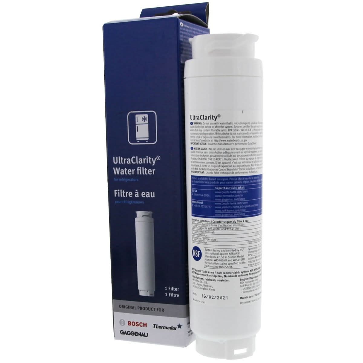 Bosch 644845 UltraClarity 9000077104 Refrigerator Water Filter - WaterFilters.NET
