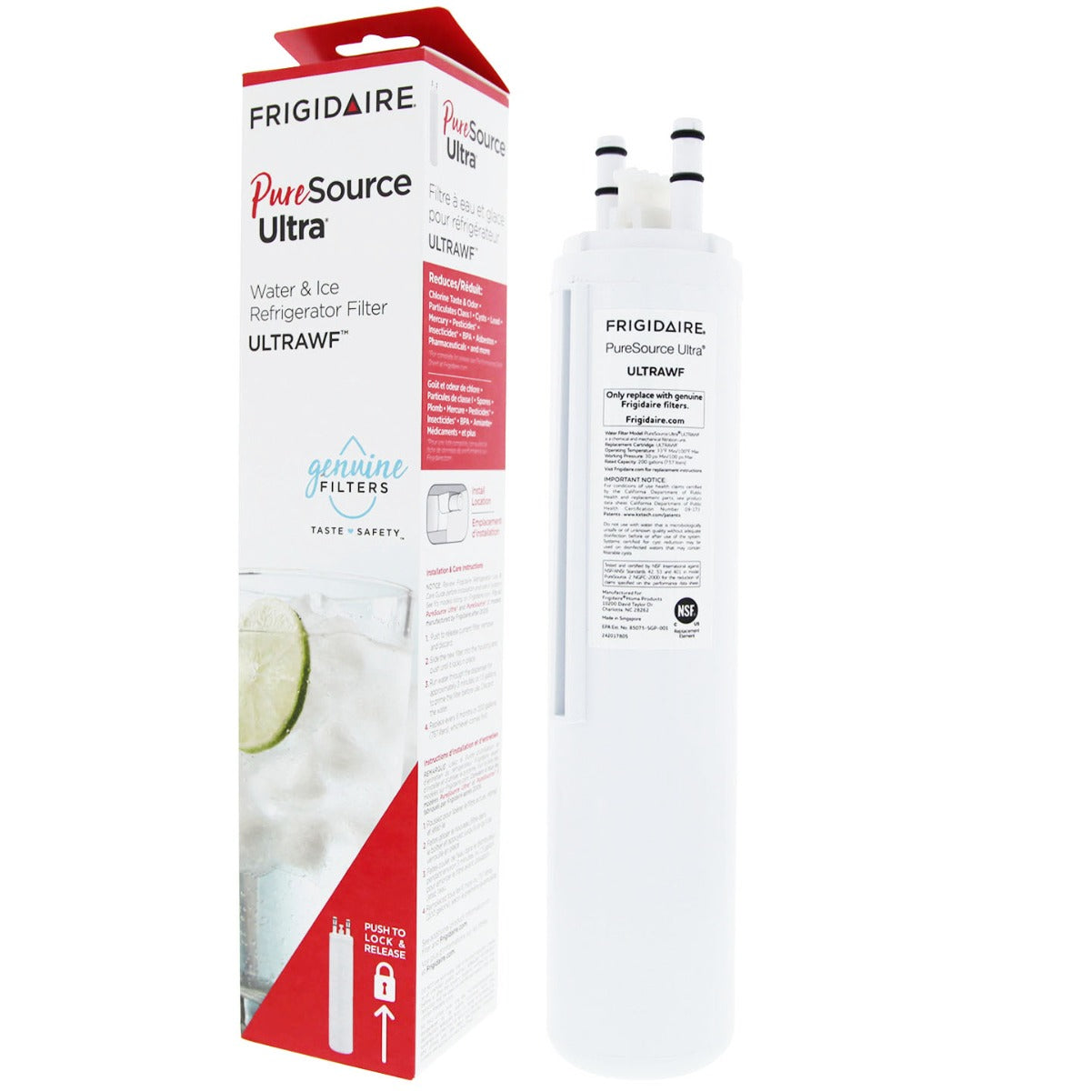 Frigidaire ULTRAWF PureSource Refrigerator Water Filter and PAULTRA Air Filter Combo