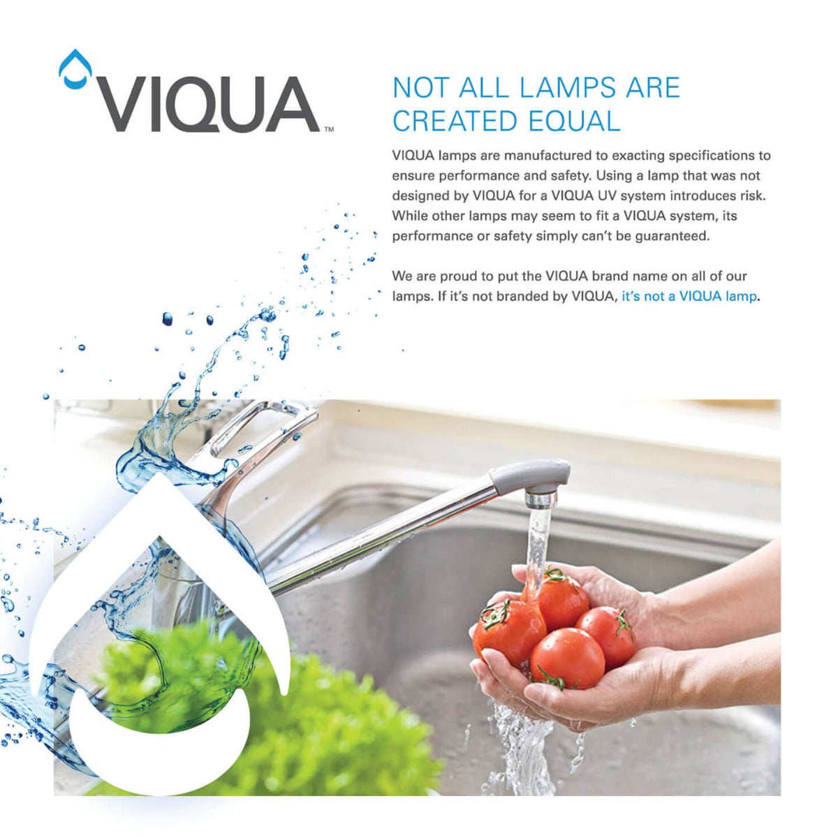 602807 Water Disinfection System UV Lamp by Viqua