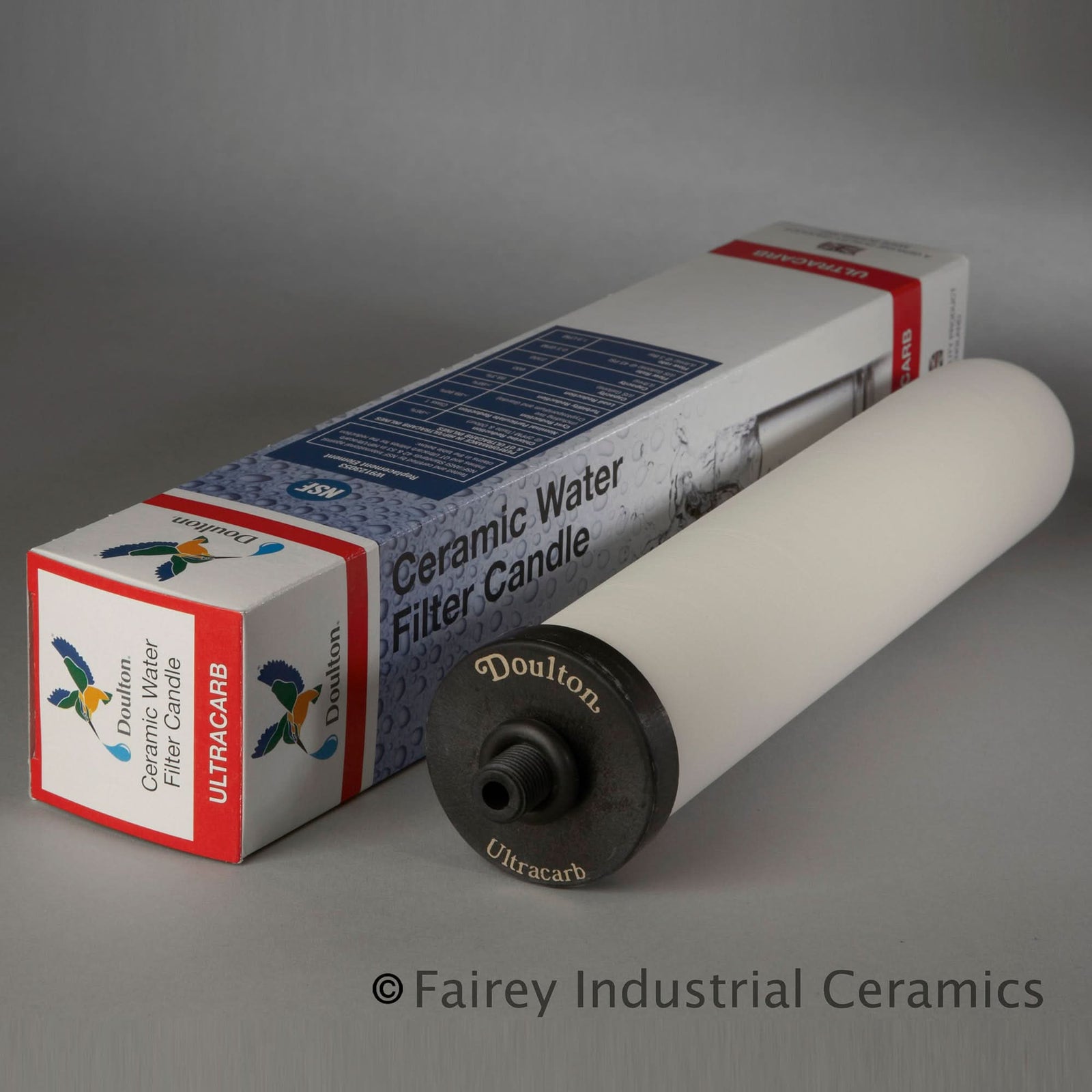 Doulton W9123053 UltraCarb Ceramic Filter Candle - WaterFilters.NET