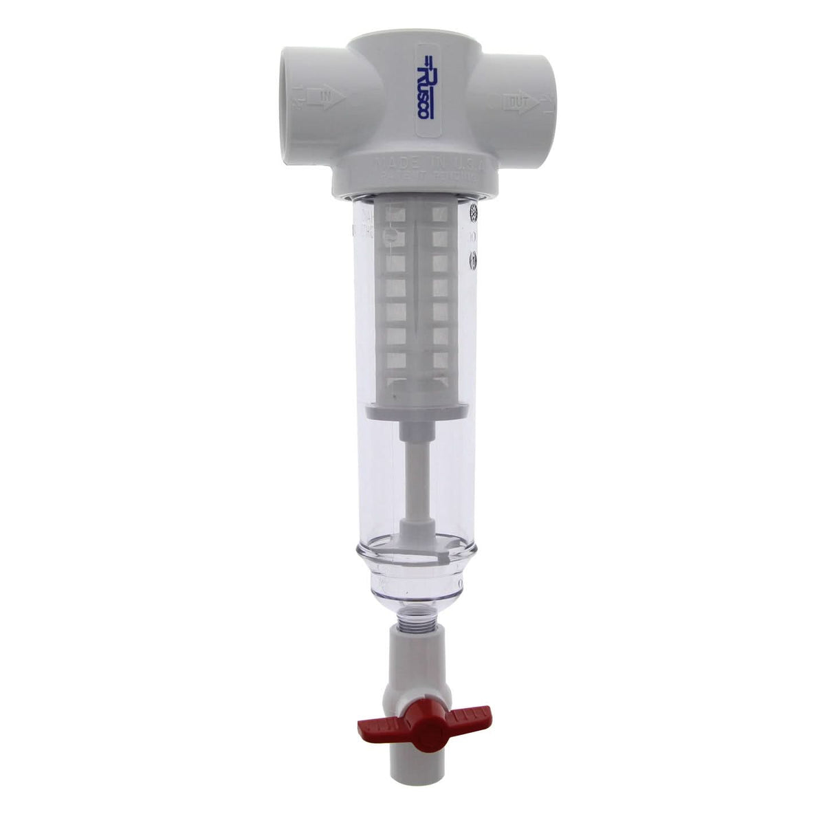 Water Trapper Rusco 1-500ST-F Polyester Screen Sediment Trapper System - WaterFilters.NET