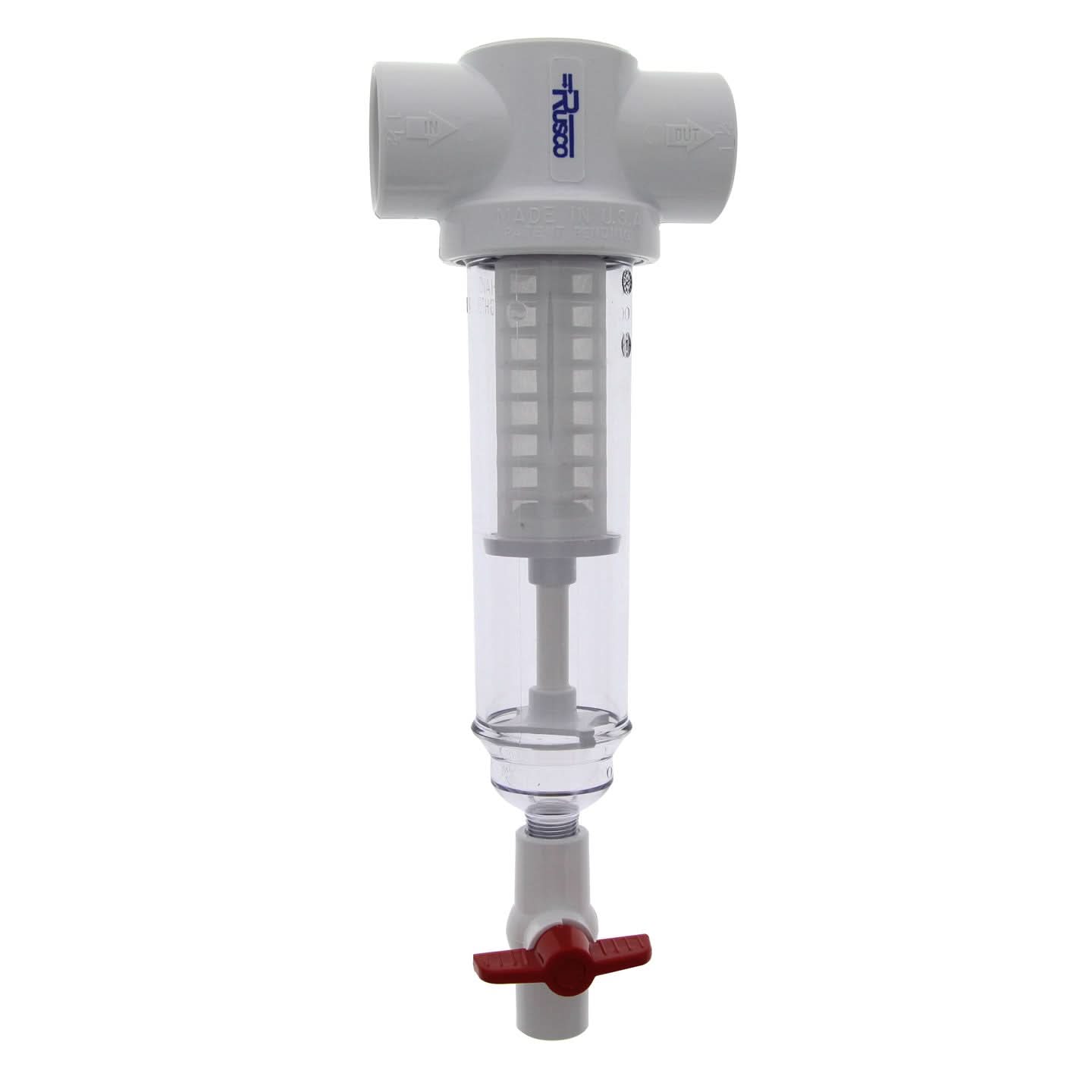 Rusco 1-60ST-F Polyester Screen Sediment Trapper System - WaterFilters.NET