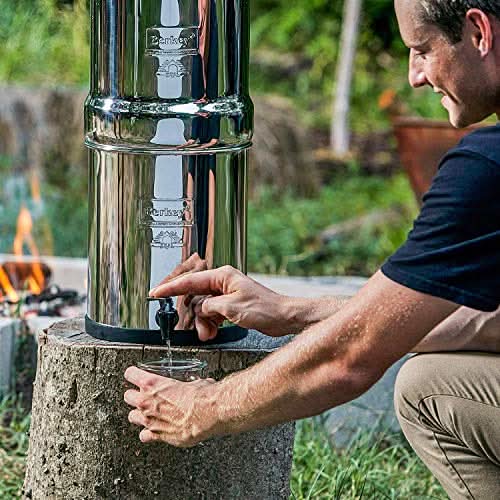 Berkey BT2X2-BB 1.5 Gallon Travel Gravity Water Purification System - WaterFilters.NET