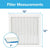 3M Filtrete 1900 Ultimate Allergen, Bacteria & Virus Air Filter - 12x12x1 (4-Pack) - WaterFilters.NET