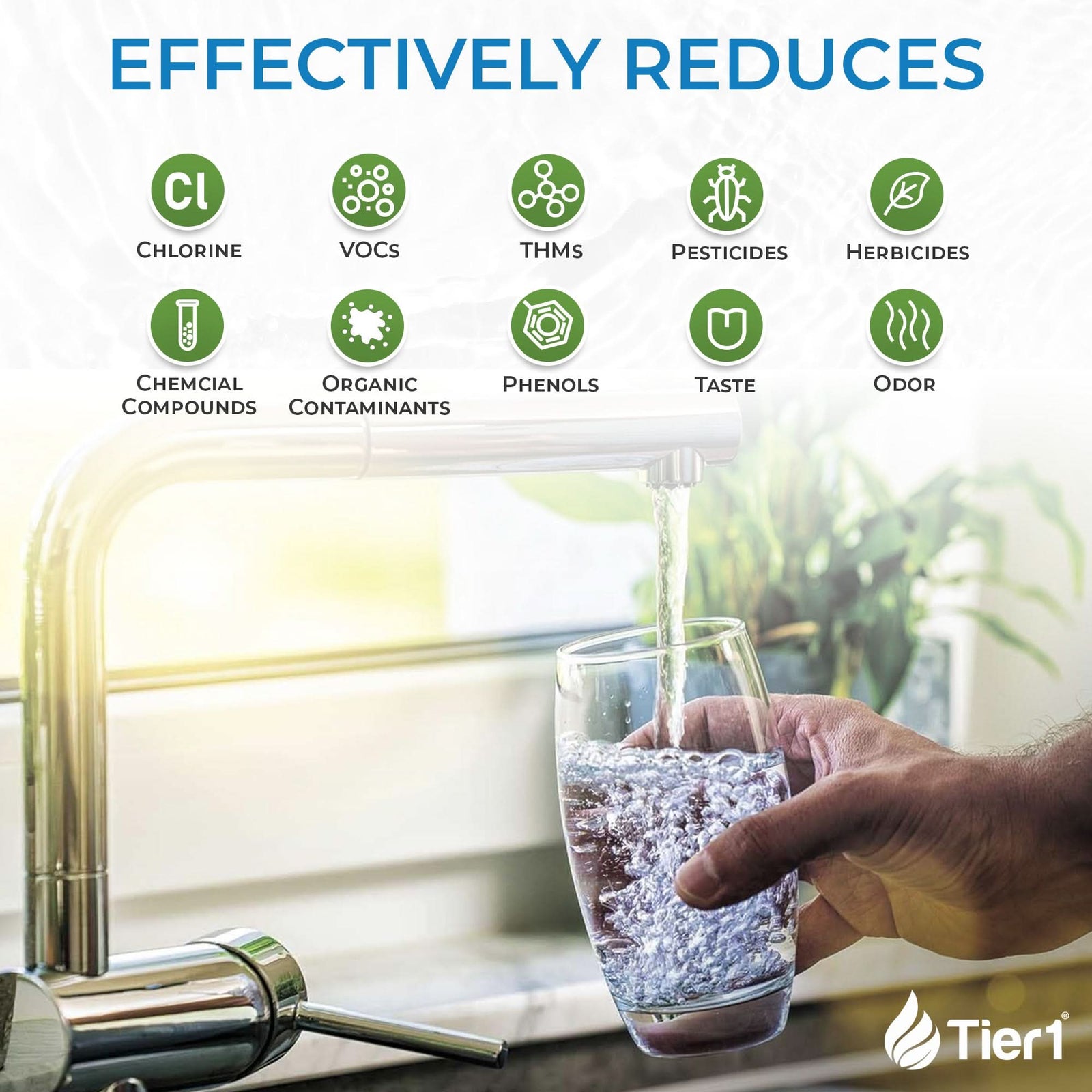 Whole House GAC Water Filtration System - 900,000 Gallon Chlorine Reduction for Clean, Fresh Water - WaterFilters.NET