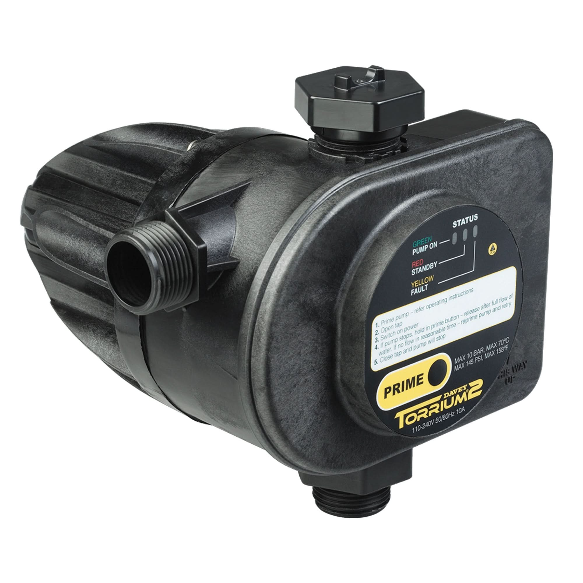 Davey TT70P-USA Torrium2 Intelligent Pressure Boosting Controller - WaterFilters.NET