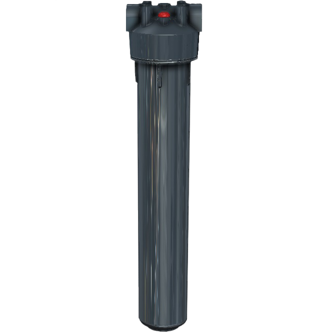 R50069 Pentek Dura Series Filter Housing with Pressure Relief (Slate Finish)