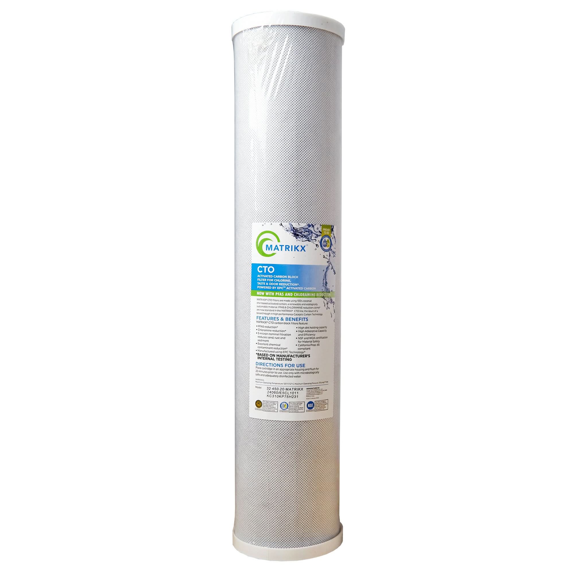 KX Matrikx +CTO/2 32-425-125-20 Carbon Block Water Filter (20-Inch x 4.25-Inch) - WaterFilters.NET