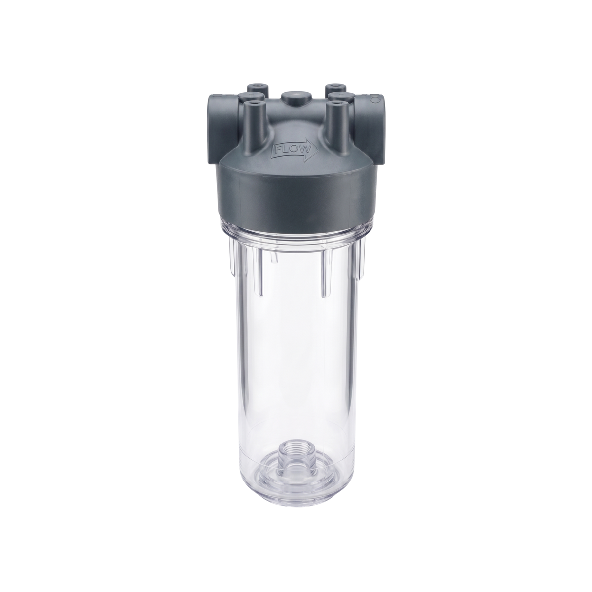 R50071 Pentek Dura-Series 3/4 inch NPT Standard 10 Inch Clear Filter Housing