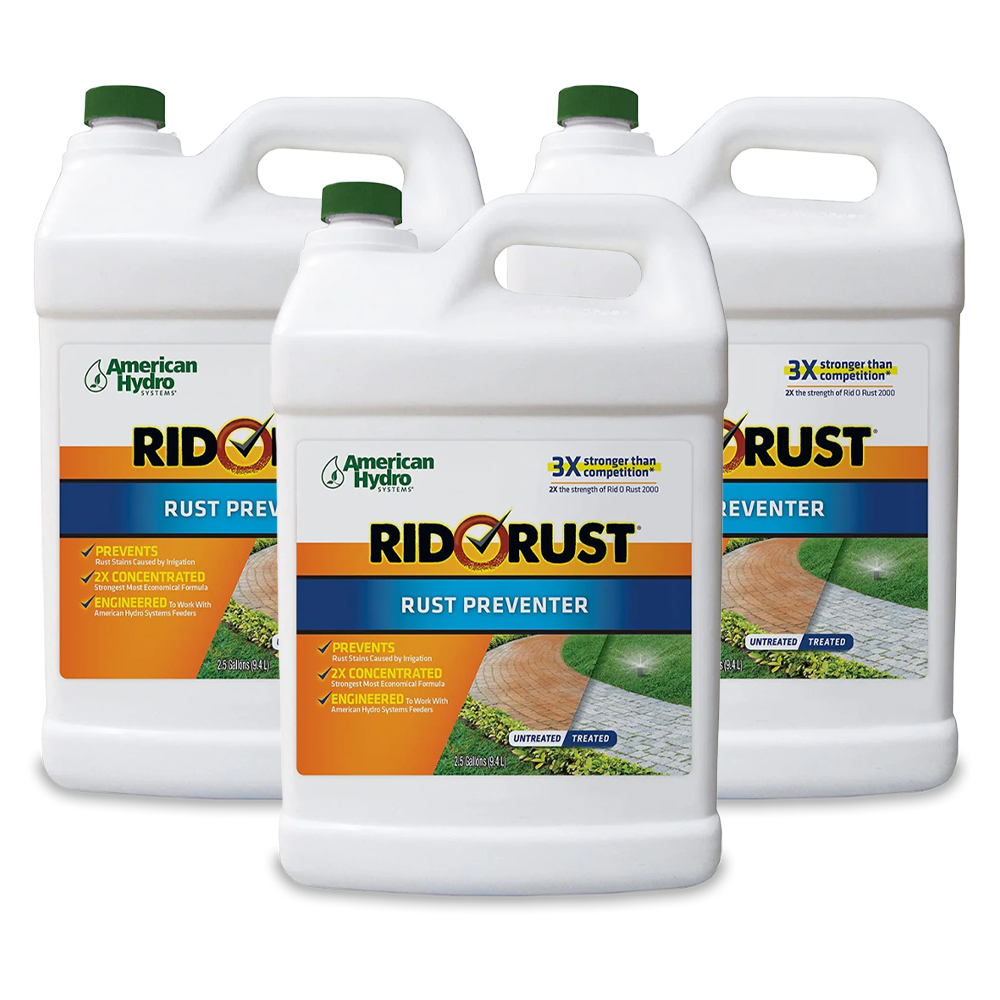 RR1-2.5 Rid O' Rust 2X Concentrate Rust Preventer by American Hydro Systems (2.5 Gallon Container)