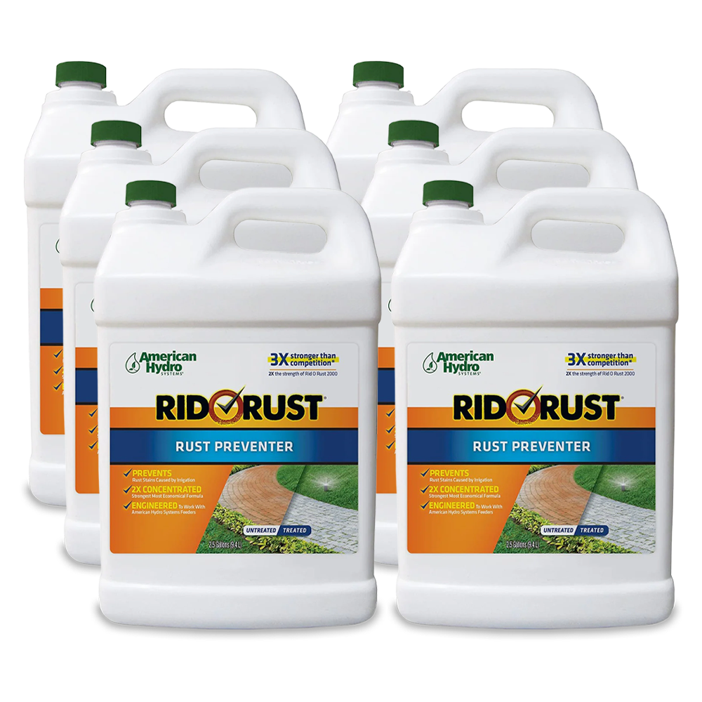 RR1-2.5 Rid O' Rust 2X Concentrate Rust Preventer by American Hydro Systems (2.5 Gallon Container)