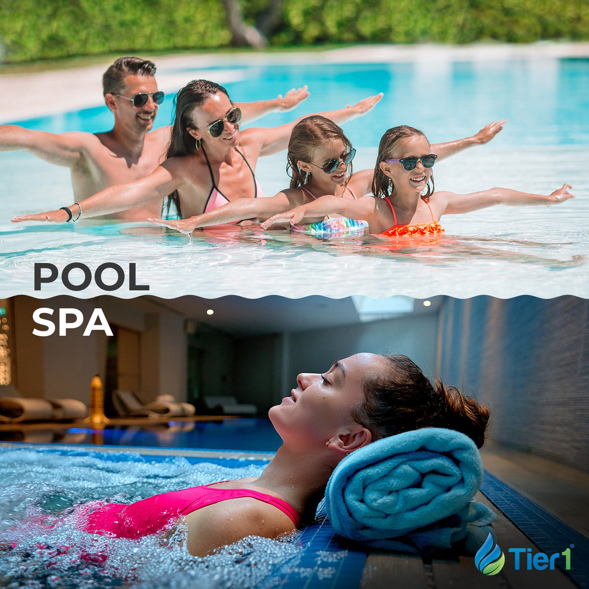 Tier1 PAS-1136 Pleated Pool and Spa Filter