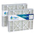 Tier1 19x20x4-1/4 Merv 8 Pleated AC Furnace Air Filter 2 Pack (Actual Size: 19 1/8 x19 13/16 x 4 1/2) - WaterFilters.NET