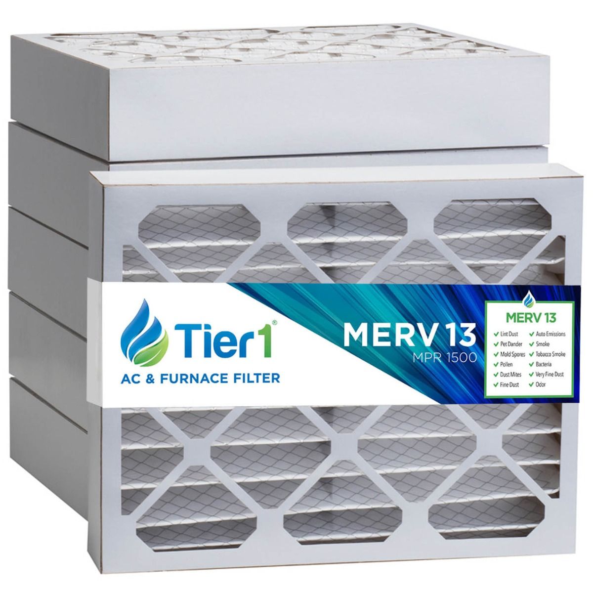 16x20x4 Merv 13 Universal Air Filter By Tier1