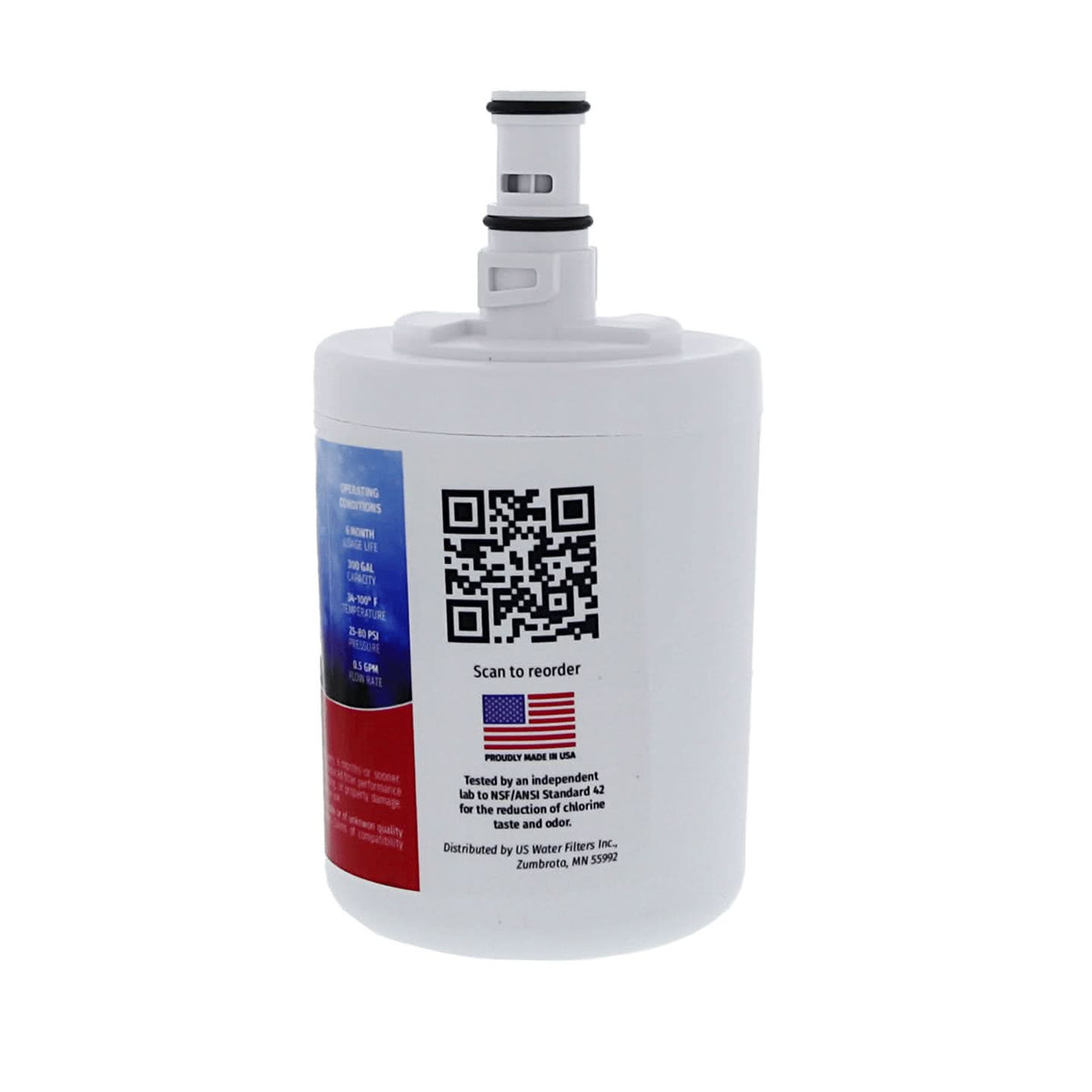 8171413 / 8171414 Whirlpool Comparable Refrigerator Water Filter Replacement By USWF - WaterFilters.NET