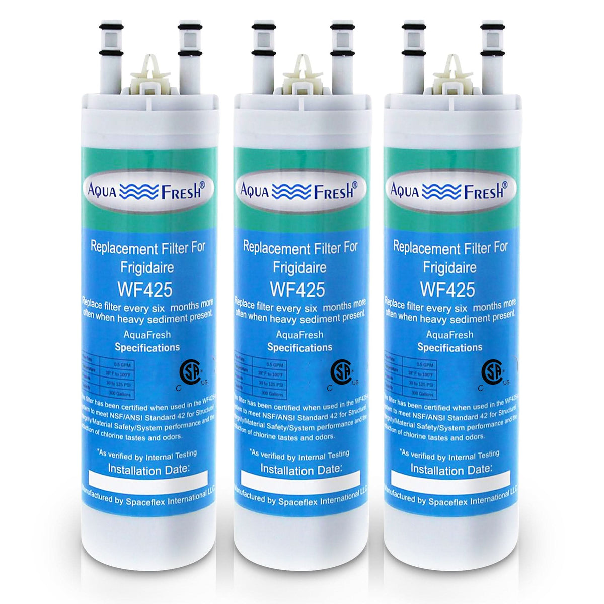 Aqua-Fresh WF425 Refrigerator Water Filter Replacement for WF3CB