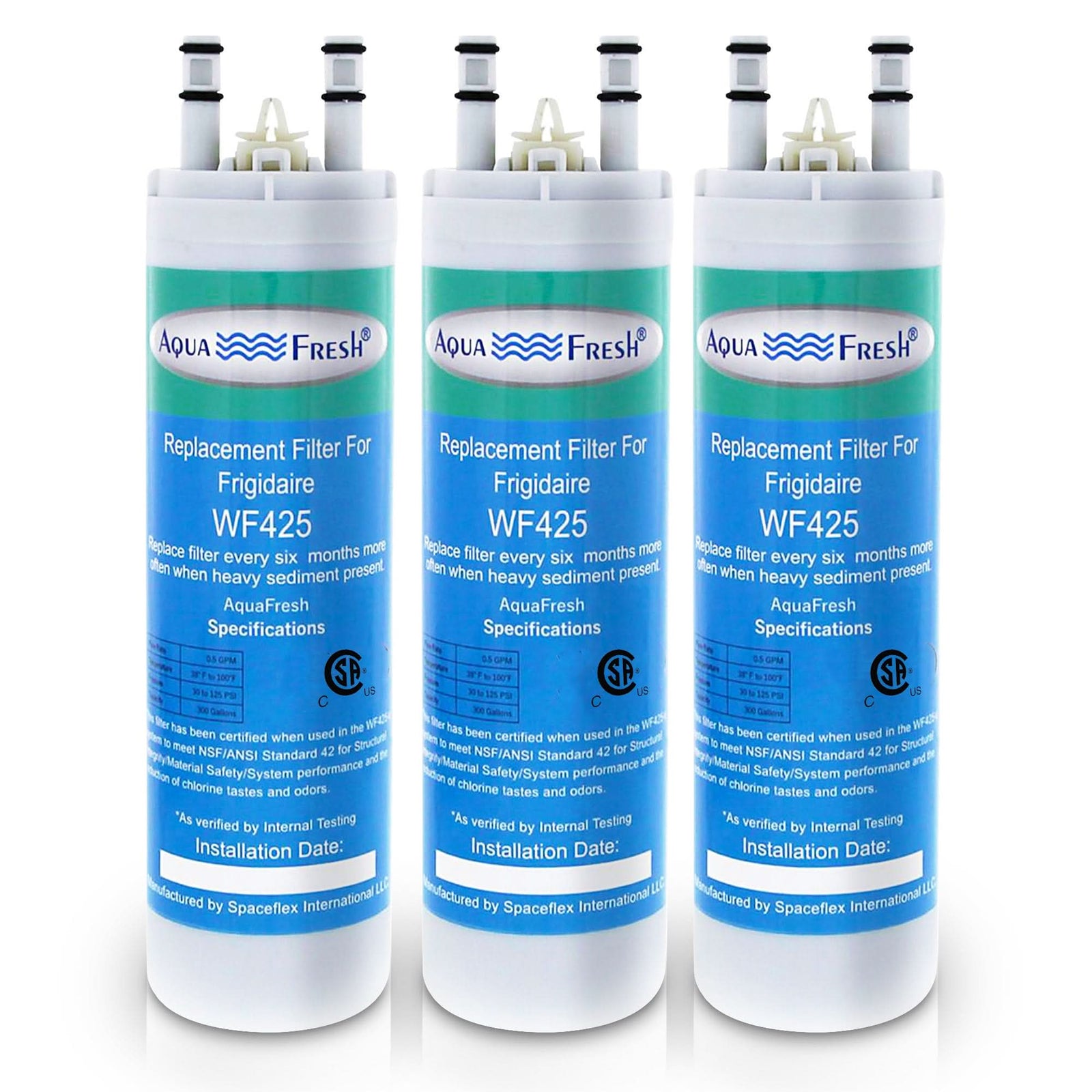 Aqua-Fresh WF425 Refrigerator Water Filter Replacement for WF3CB