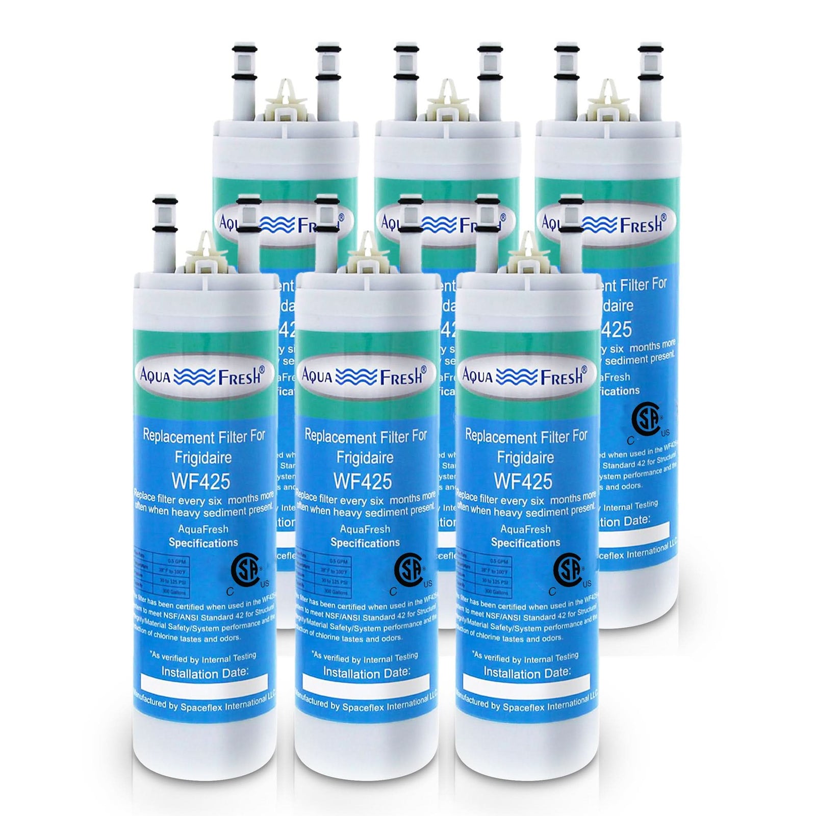 Aqua-Fresh WF425 Refrigerator Water Filter Replacement for WF3CB