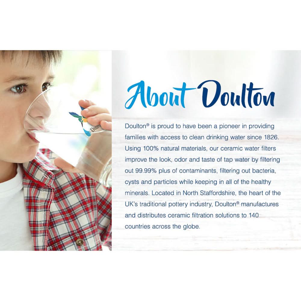 W9120133 British Berkefeld 7 Inch Ultra Fluoride Imperial Gravity Filter - WaterFilters.NET