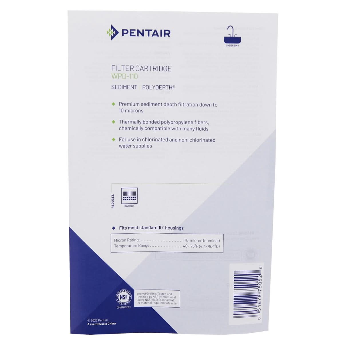 American Plumber WPD-110 Polypropylene Water Filters - WaterFilters.NET