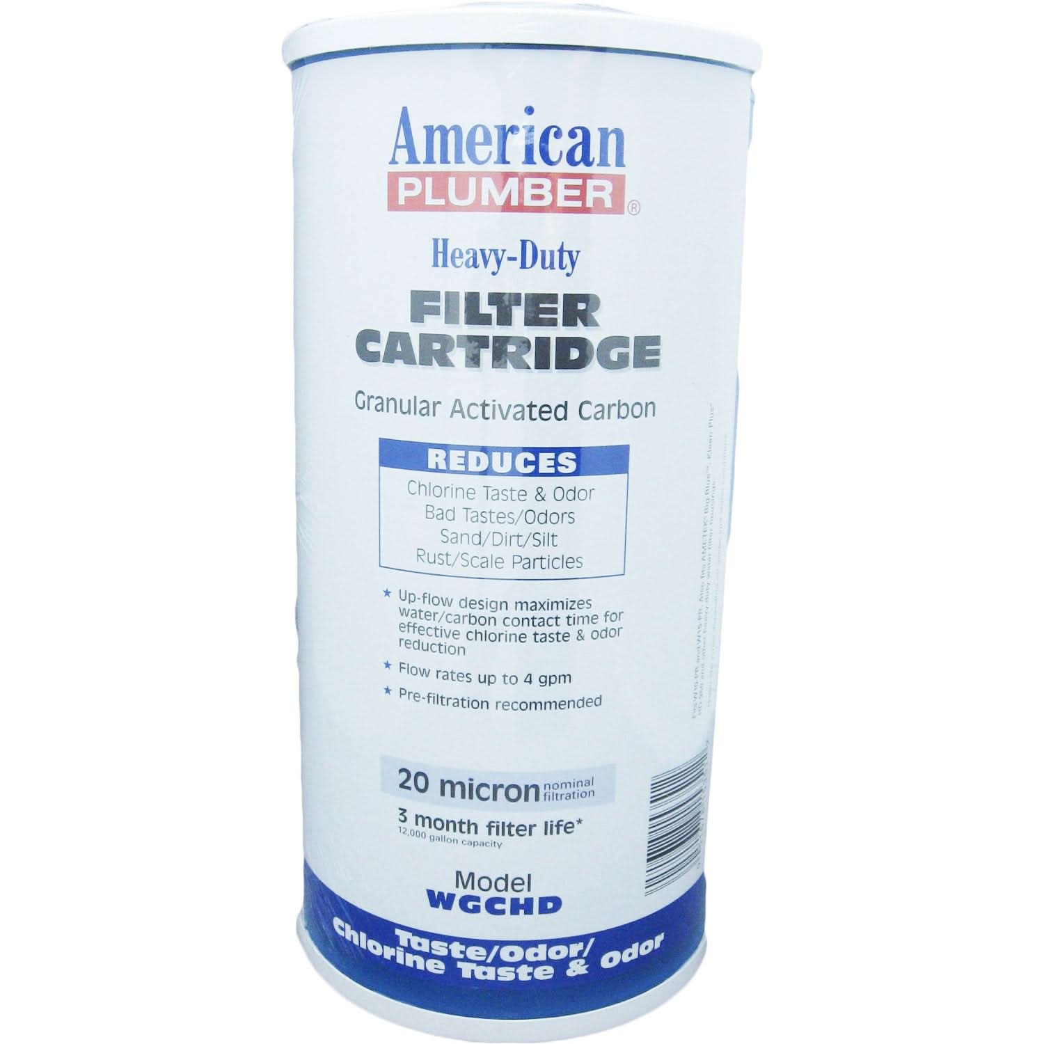 American Plumber WGCHD GAC Water Filters - WaterFilters.NET
