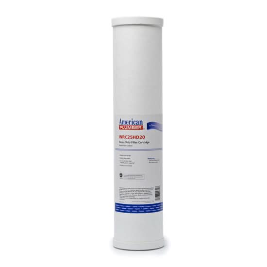 American Plumber WRC25HD20 Carbon Water Filters - WaterFilters.NET